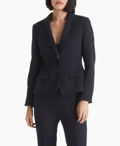 Marccain Collectie Jasje Wc 34.11 J09 Midden Blauw*Dames Blazers