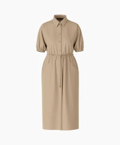 Marccain Collectie Jurk Wc 21.48 W47 Beige*Dames Bruiloftskleding