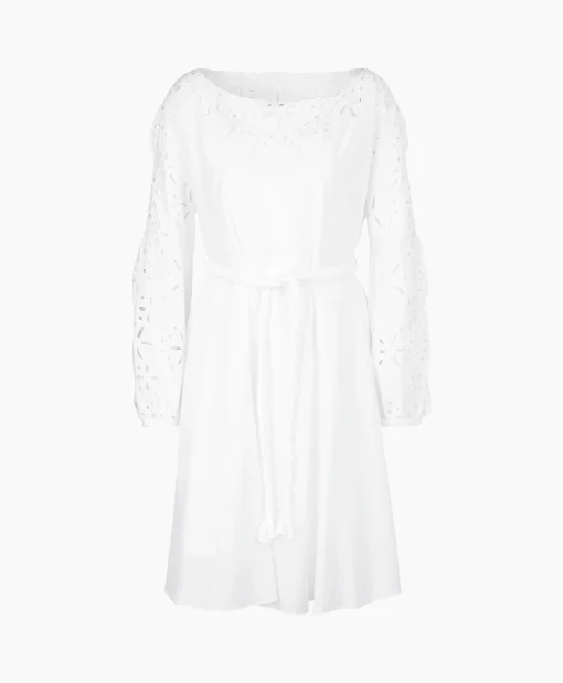 Marccain Collectie Jurk Wc 21.58 W68 Wit*Dames Bruiloftskleding