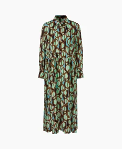 Marccain Collectie Jurk Wc 21.43 W04 Groen*Dames Bruiloftskleding