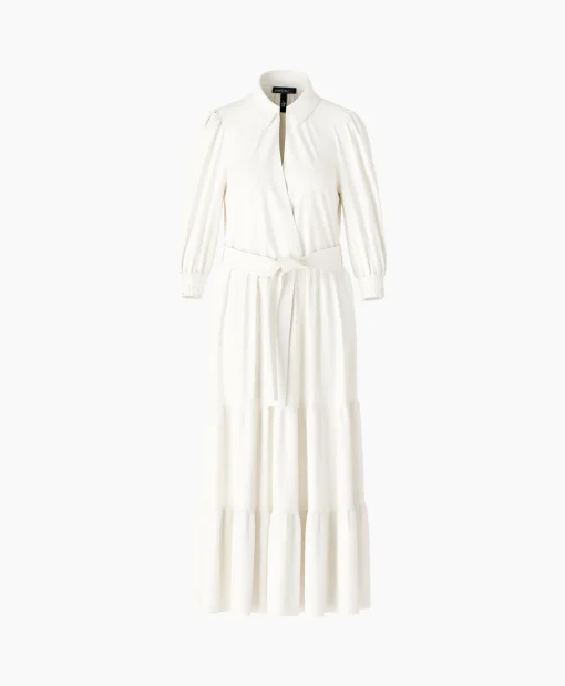Marccain Collectie Jurk Wc 21.56 W35 Off White*Dames Bruiloftskleding
