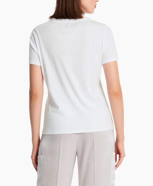 Marccain Collectie T-Shirt Wc 48.32 J39 Wit*Dames T-Shirts & Tops