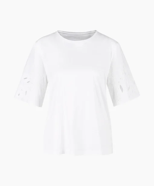 Marccain Collectie T-Shirt Wc 48.62 J81 Wit*Dames T-Shirts & Tops