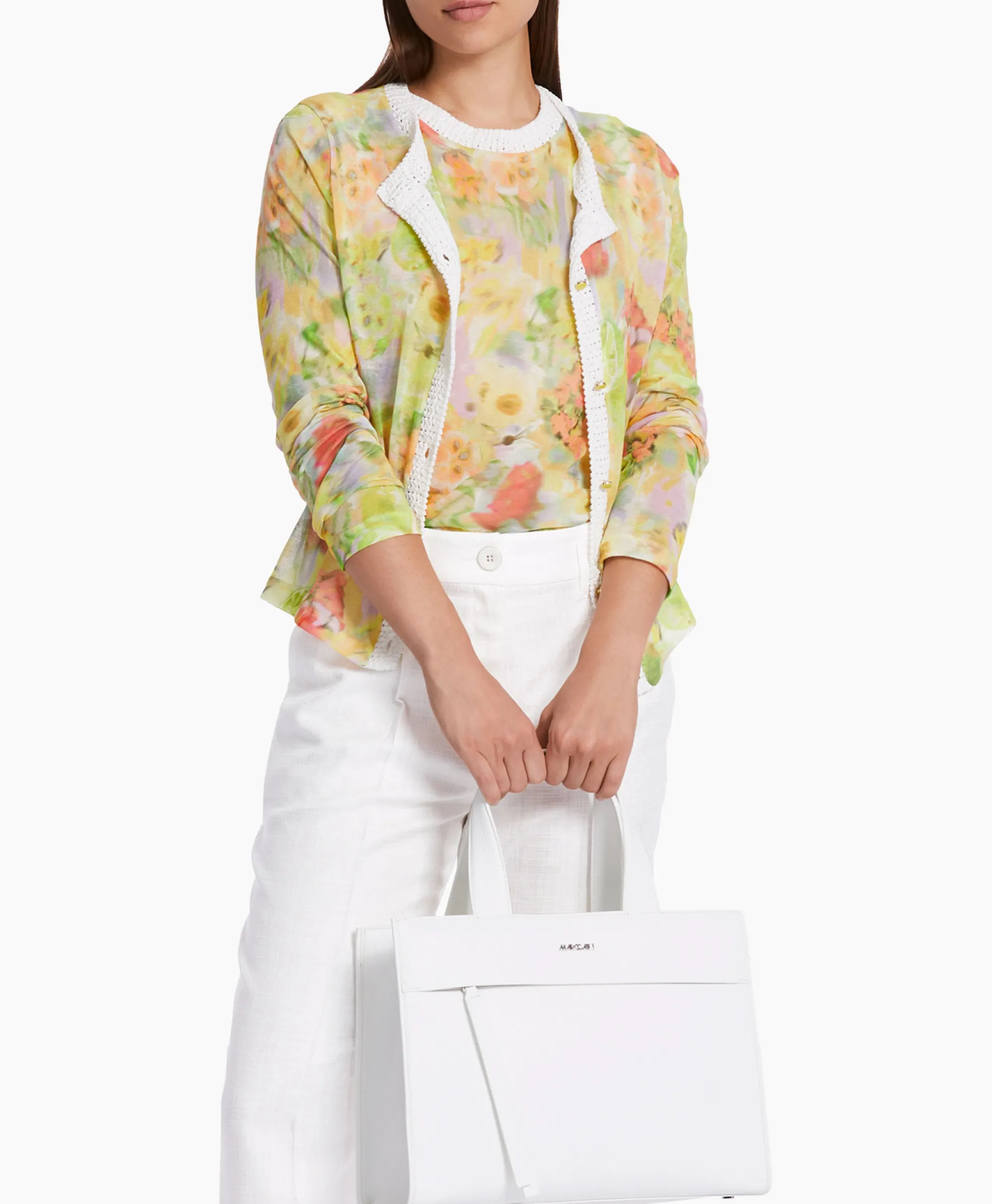 Marccain Collectie Vest Wc 39.16 M34 Midden Geel*Dames Vesten