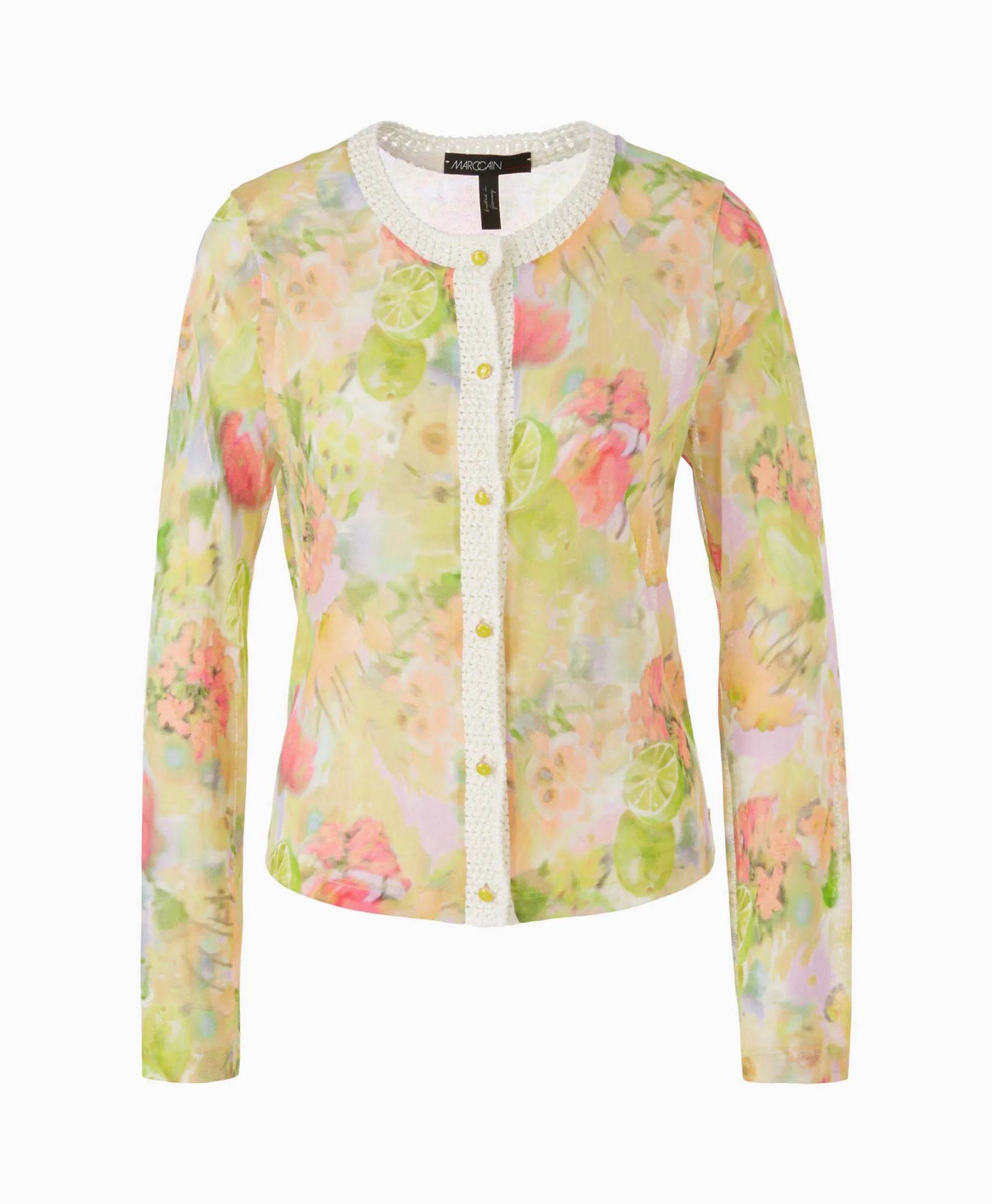 Marccain Collectie Vest Wc 39.16 M34 Midden Geel*Dames Vesten