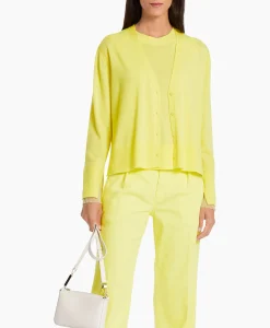 Marccain Collectie Vest Wc 39.10 M73 Midden Geel*Dames Vesten
