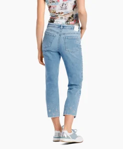 Marccain Sport Jeans Ws 82.24 D15 Licht Blauw*Dames Broeken