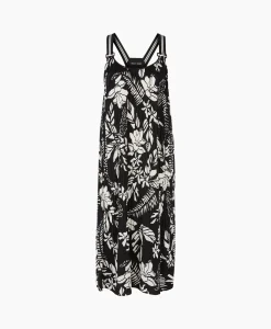 Marccain Sport Jurk Ws 21.08 W22 Zwart*Dames Bruiloftskleding