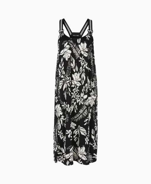 Marccain Sport Jurk Ws 21.08 W22 Zwart*Dames Bruiloftskleding