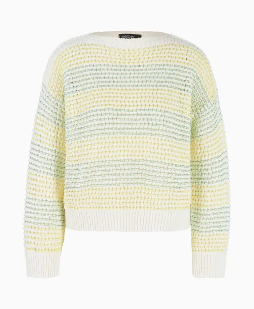 Marccain Sport Pullover Ws 41.14 M18 Off White*Dames Truien
