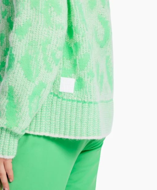 Marccain Sport Pullover Ws 41.03 M01 Groen*Dames Truien