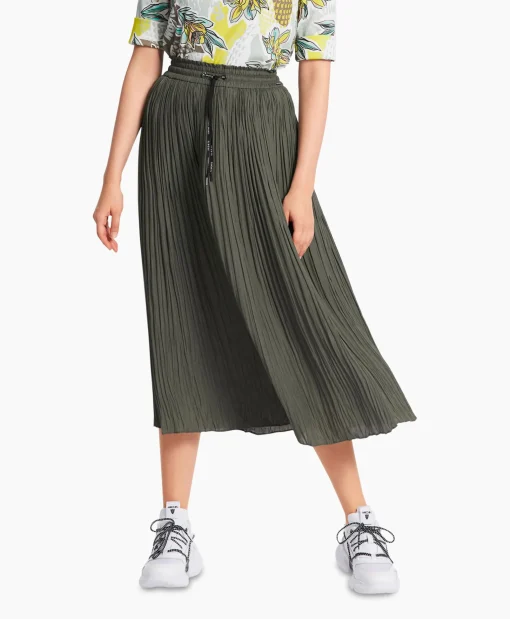 Marccain Sport Rok Ws 71.01 W39 Donker Groen*Dames Rokken