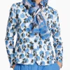 Marccain Sport Shawl Ws B4.07 Z27 Donker Blauw*Dames Sjaals