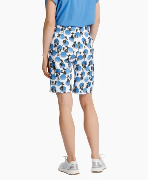 Marccain Sport Short Ws 83.06 J77 Donker Blauw*Dames Broeken