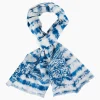 Marccain Sport Sjaal Us B4.07 Z27 Blauw*Dames Sjaals