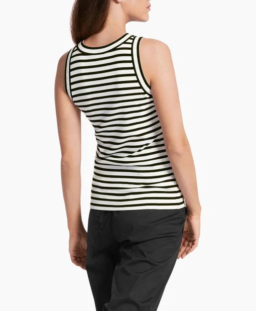 Marccain Sport Top Ws 61.08 J90 Zwart*Dames T-Shirts & Tops