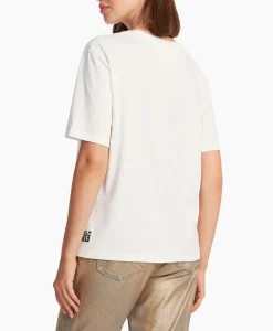 Marccain Sport T-Shirt Ws 48.21 J58 Off White*Dames T-Shirts & Tops