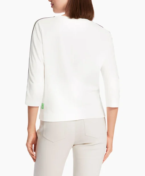 Marccain Sport T-Shirt Ws 48.18 J54 Off White*Dames T-Shirts & Tops