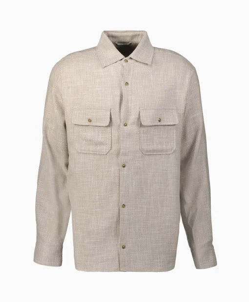 Marco Pescarolo Overshirt 4938 Next Blauw*Heren Jassen