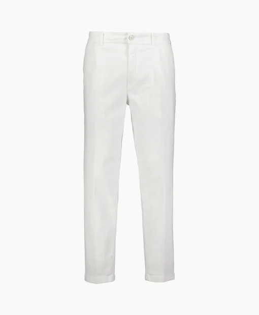 Marco Pescarolo Pantalon 49501 Scott Off White*Heren Broeken