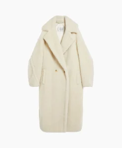 Maxmara Jas Tedgirl Wit*Dames Jassen