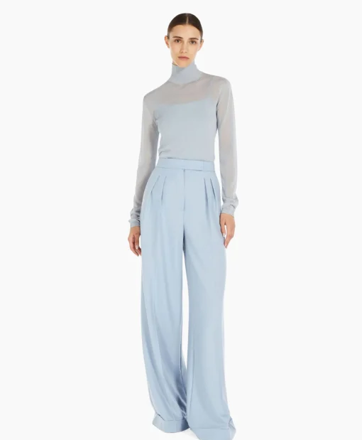 Maxmara Pullover Ilde Blauw*Dames Truien