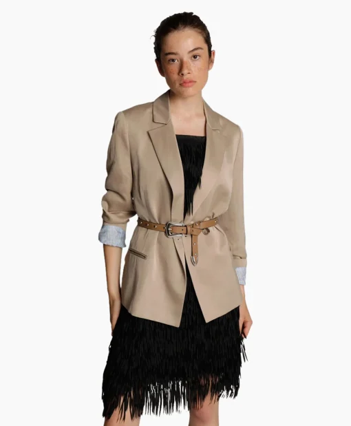 Munthe Blazer Monstera Beige*Dames Blazers