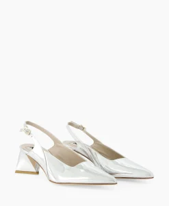 Natan Schoenen Pump Specchio Argento Zilver*Dames Pumps