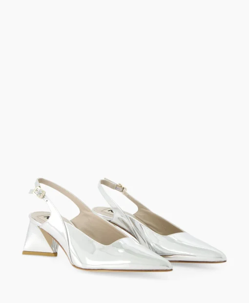 Natan Schoenen Pump Specchio Argento Zilver*Dames Pumps