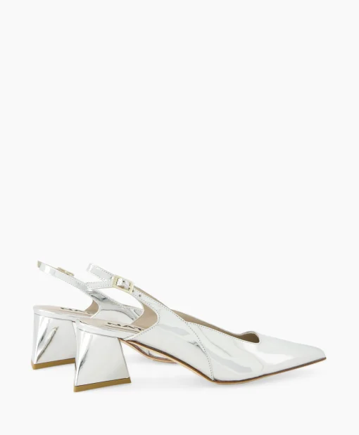 Natan Schoenen Pump Specchio Argento Zilver*Dames Pumps