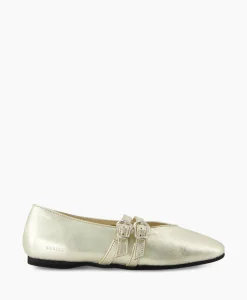Nubikk Ballerina Gisele Grace Goud*Dames Instappers