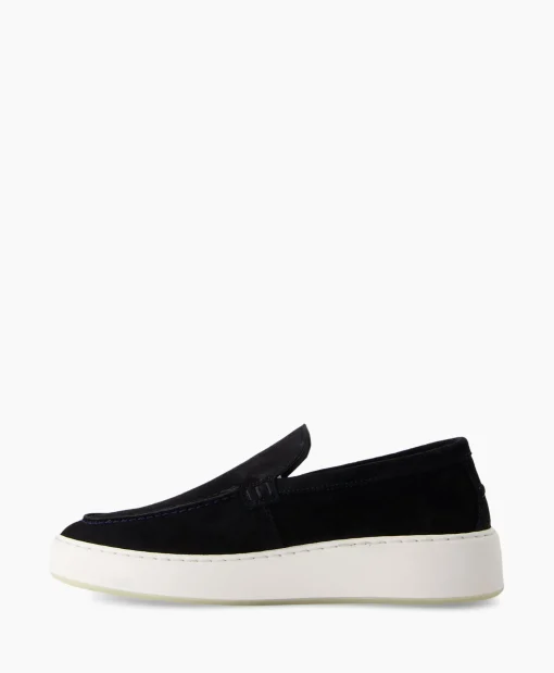 Nubikk Loafer Jiro Mio Donker Blauw*Heren Instappers