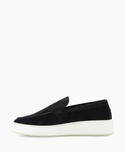 Nubikk Loafer Jiro Mio Donker Blauw*Heren Instappers