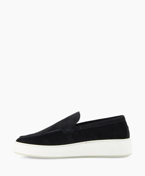 Nubikk Loafer Jiro Mio Donker Blauw*Heren Instappers