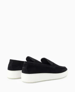 Nubikk Loafer Jiro Mio Donker Blauw*Heren Instappers