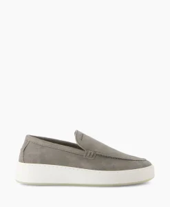 Nubikk Loafer Jiro Mio Licht Grijs*Heren Instappers