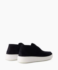 Nubikk Loafer Jiro Suo Donker Blauw*Heren Instappers