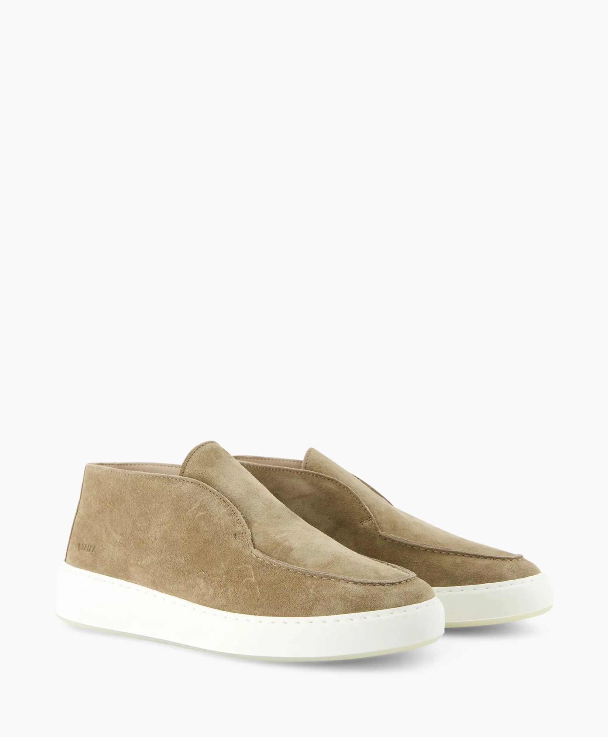 Nubikk Loafer Jiro Suo Taupe*Heren Instappers