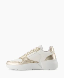 Nubikk Sneaker Roque Road Wave Wit*Dames Sneakers