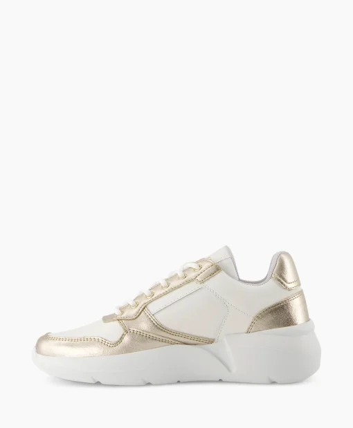 Nubikk Sneaker Roque Road Wave Wit*Dames Sneakers