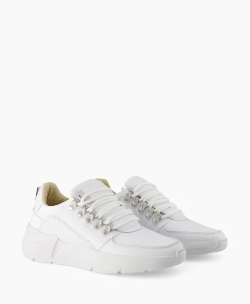 Nubikk Sneaker Roque Roman Wit*Heren Sneakers