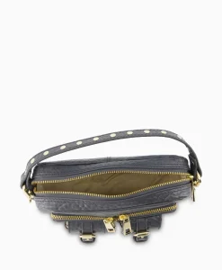 Nunoo Bags Schouder / Hand Tas Helena Buckle New Zealand Grijs*Dames Tassen