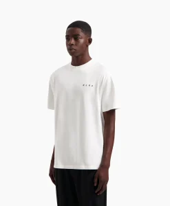 Olaf Hussein T-Shirt Blur Face Wit*Heren T-Shirts