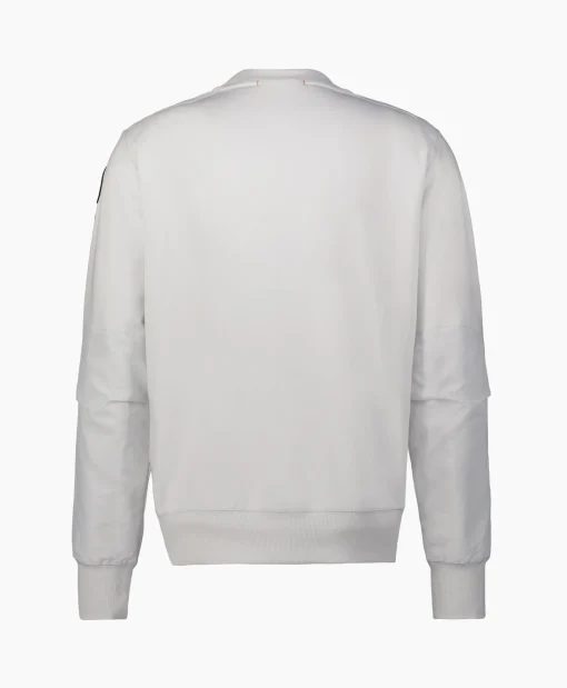 Parajumpers Sweater Sabre Basic Off White*Heren Truien