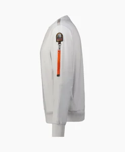 Parajumpers Sweater Sabre Basic Off White*Heren Truien