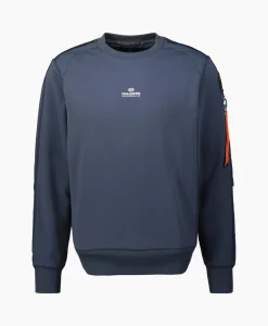 Parajumpers Sweater Sabre Basic Donker Blauw*Heren Truien