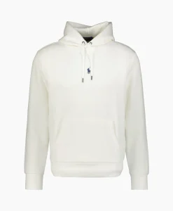 Ralph Lauren Hoodie Mid Logo Wit*Heren Truien