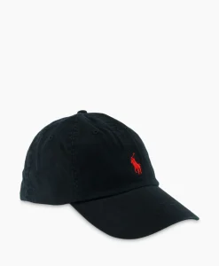 Ralph Lauren Pet Twill Zwart*Heren Petten