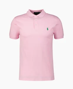 Ralph Lauren Polo Short Sleeve Knit Rose*Heren Polo's