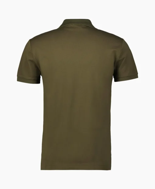 Ralph Lauren Polo Short Sleeve Knit Olijf*Heren Polo's